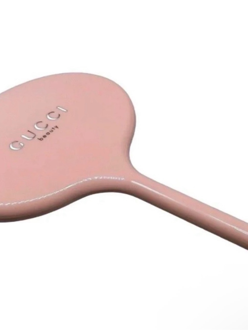 Gucci Pink Hand Mirror with Peach Pouch - Picture 3 of 3